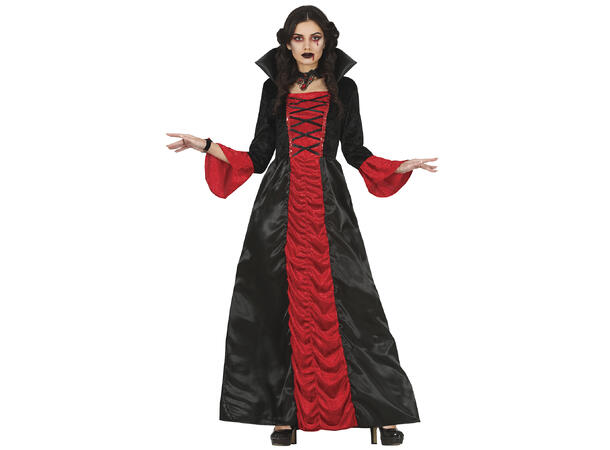 Vampyrdame - Grevinne 1 Kostyme til dame - 36-38 (S) 