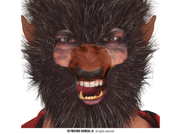 Varulvtenner - undertenner 1 sett med tenner i plast 