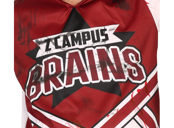 Zombie Quarterback - Gutt 1 Kostyme til barn - 7-9 år (133 cm) 