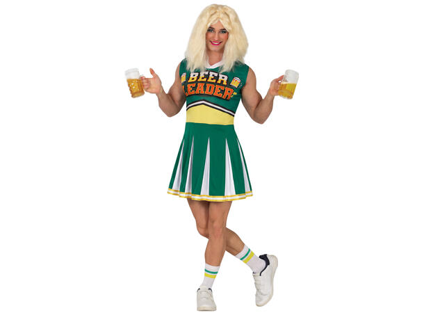 Beer - Cheerleader - Kjole 1 Herrekostyme - Str 52-54 (L) 