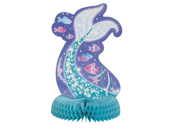 Havfrue 1 Papirdekorasjon - ca 36cm