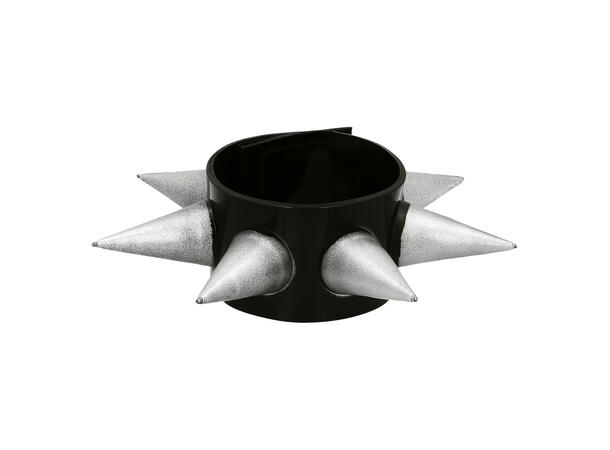 Bredt armbånd med store nagler - Boris 1 Armbånd i plast til voksen 