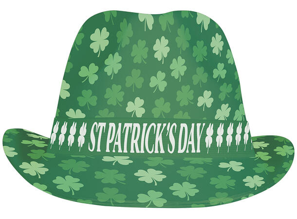 Gansterhatt - St. Patricks Day 1 Hatt i polyester til voksen - Onesize 