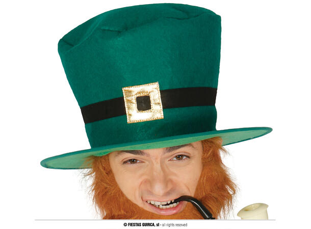 Høy flosshatt - St. Patricks Day 1 Hatt i filt til voksen 