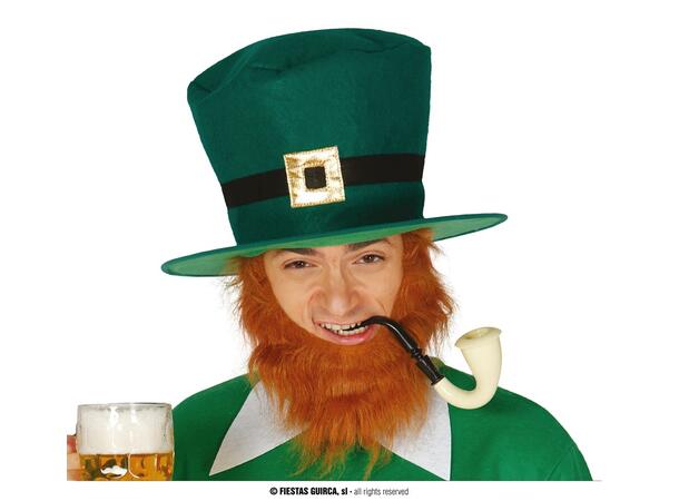 Høy flosshatt - St. Patricks Day 1 Hatt i filt til voksen 