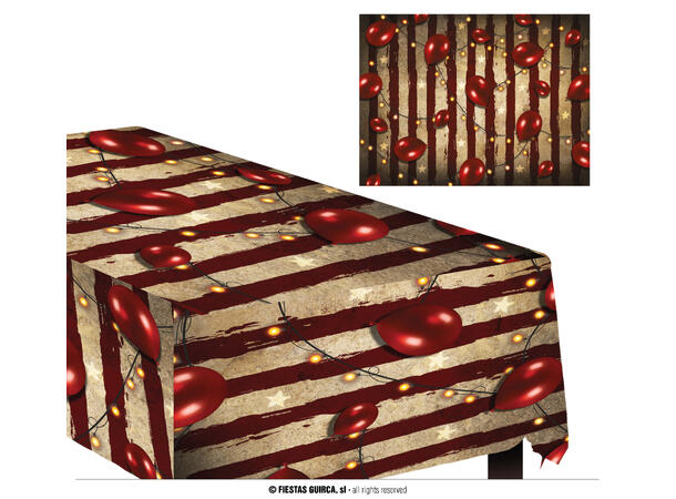Killer Clown 1 Duk i plast - 137x274cm 