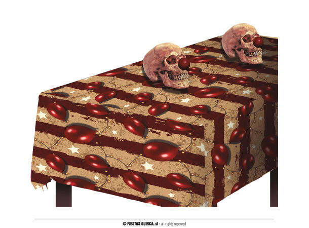 Killer Clown 1 Duk i plast - 137x274cm 