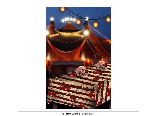 Killer Clown 1 Duk i plast - 137x274cm 