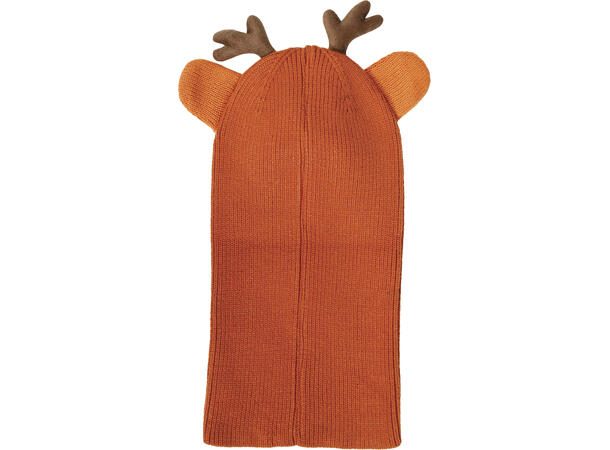 Reinsdyrlue m/hals og horn 1 Lue til barn i polyester - onesize 