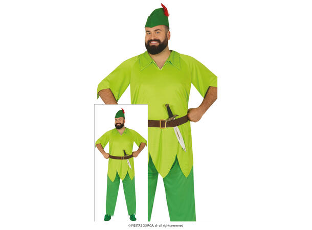 Archer - Robin Hood 1 Herrekostyme - Str 54-56 (XL) 