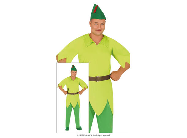 Archer - Robin Hood 1 Herrekostyme - Str 48-50 (M) 