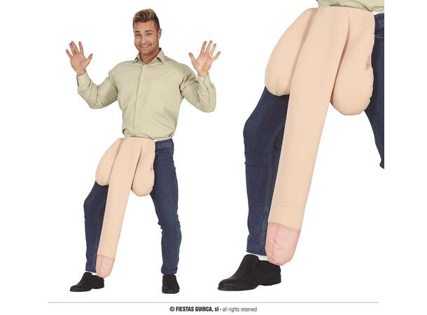 Gigantisk penis i stoff 1 Penis i stoff - 75cm 