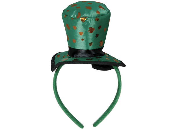 Hårbøyle med hatt - St. Patricks Day 1 Hårbøyle i plast 