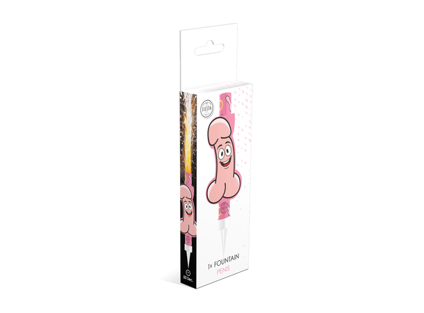 Isfontene - Happy Penis 1 Isfontene - 12cm - Brenner ca 40 sek 