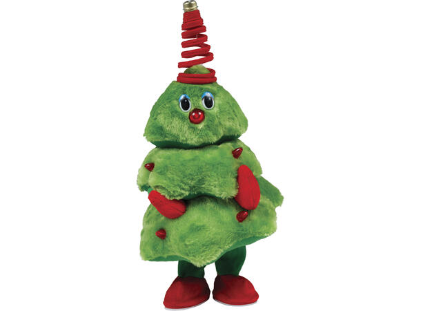 Juletre - Synger og gjentar det du sier 1 Figur med lyd og bevegelse - 40cm 