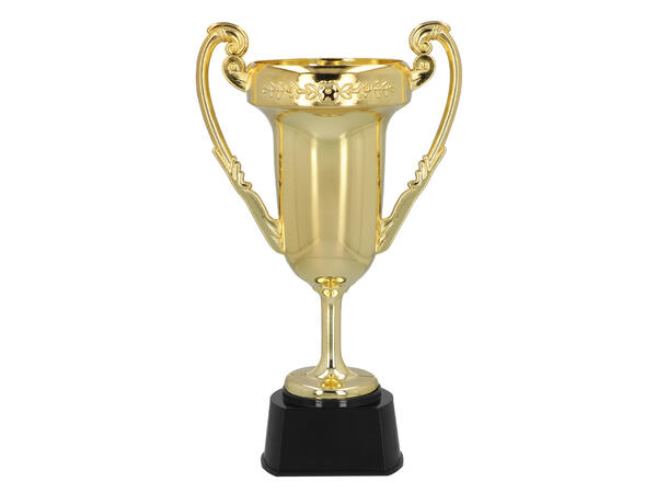 Pokal - Gull 1 Pokal i plast - 22cm 