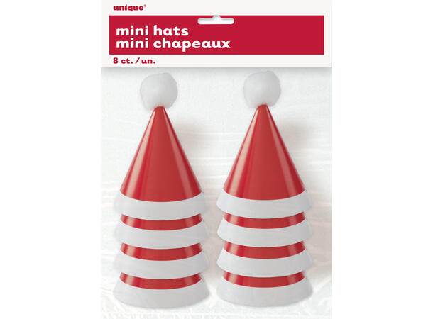 Pom Pom - Festhatter mini 8 Festhatter i papir - mini 