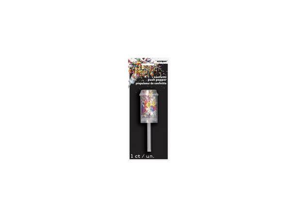 Push Poppere - Flere Farger 6 Puchpoppere med foliekonfetti