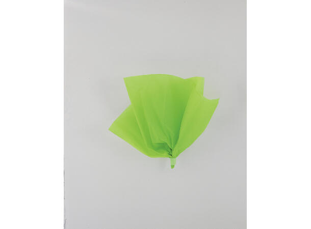 Silkepapir - Limegrønn 10 stk silkepapir - 50x66cm