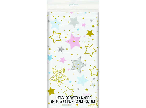 Twinkle Little Star 1 Plastikkduk firkantet - 137x214cm