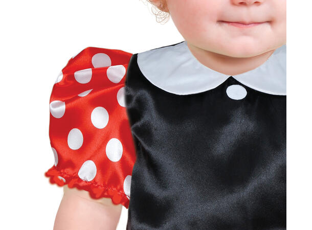 Baby - Mini Mus 1 Babykostyme - Str 18-24 Mnd (88cm) 