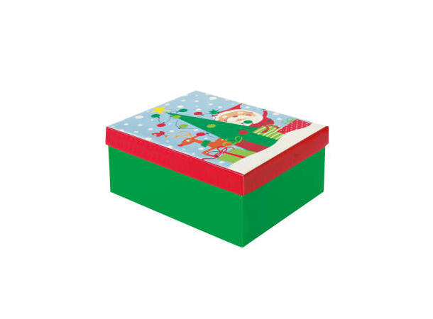 Nisse - Flere Farger 1 Gaveeske i papp - Medium