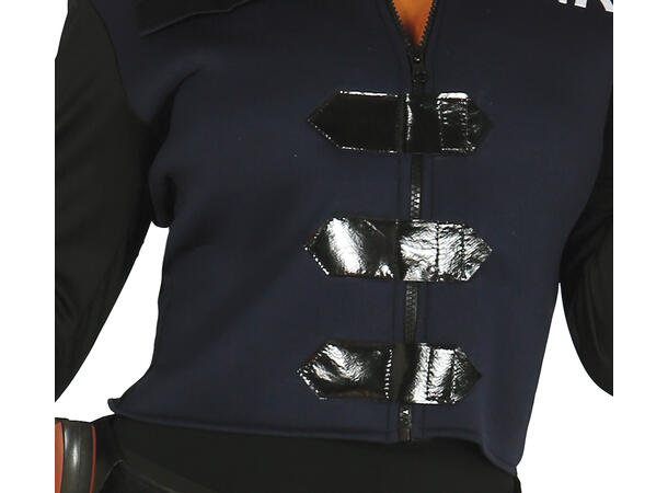Politikostyme - SWAT Spandex 1 Damekostyme - Str 42-44 (L) 