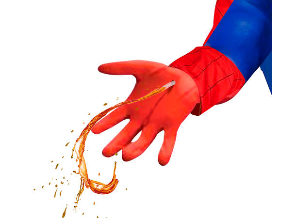 Superhelt - Spider Bar 1 Herrekostyme - Str 48-50 (M) 