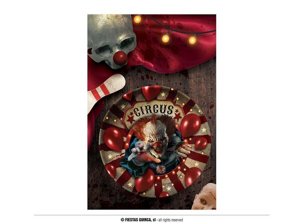 Killer Clown 1 Serveringsbolle i plast - 27x9cm 