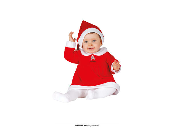Nissekjole m/lue - Baby 1 Babykostyme - Str 12-18mnd 