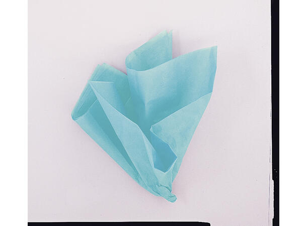 Silkepapir - Turkis 10 stk silkepapir - 50x66cm