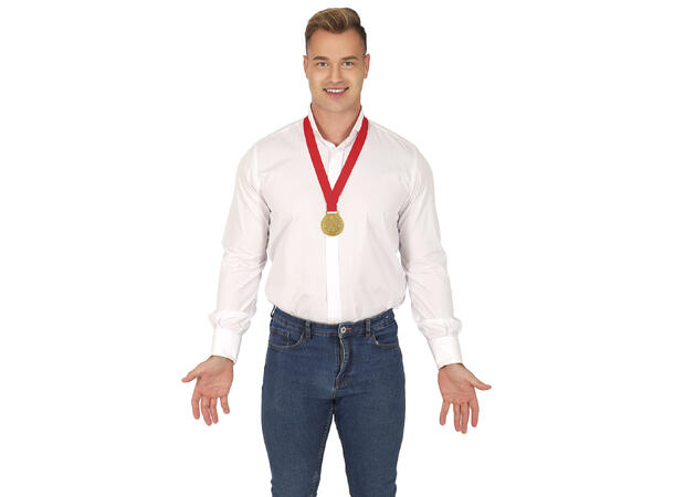 Vinnermedalje - "BEER KING" 1 Medalje i metall - 6cm 