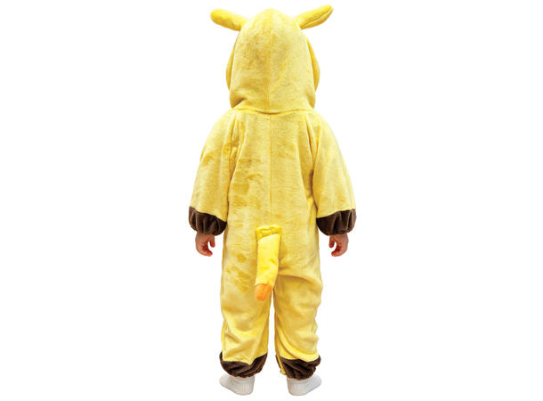 Baby - Pikachu - Onepiece 1 Babykostyme - Str 12-18 Mnd (80cm) 