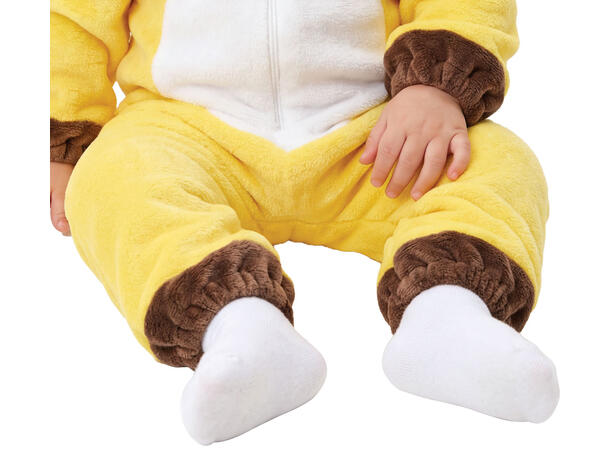 Baby - Pikachu - Onepiece 1 Babykostyme - Str 12-18 Mnd (80cm) 