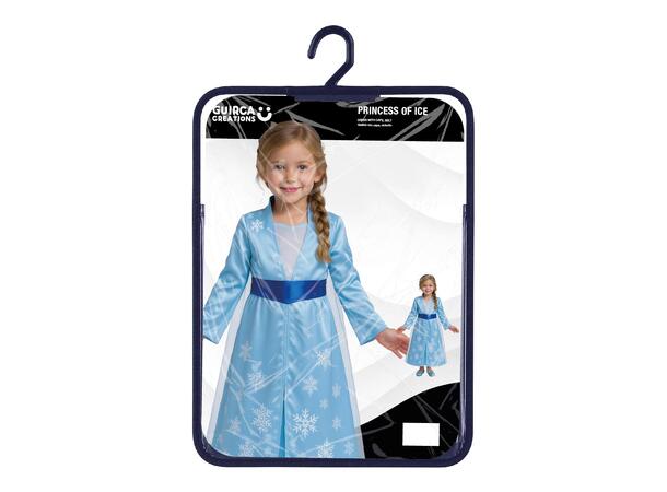 Isprinesse - Barn 1 Barnekostyme - Str 10-12 År (151cm) 