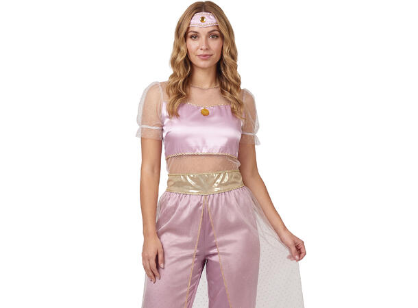 Ørkenprinsesse - Rosa 1 Damekostyme - Str 42-44 (L) 