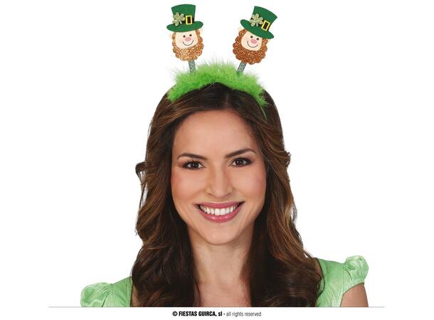 Hårbøyle - St. Patricks Day hoder 1 Hårbøyle i plast 