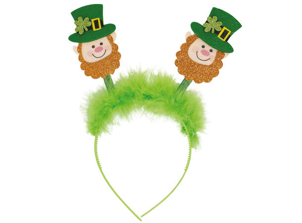 Hårbøyle - St. Patricks Day hoder 1 Hårbøyle i plast 