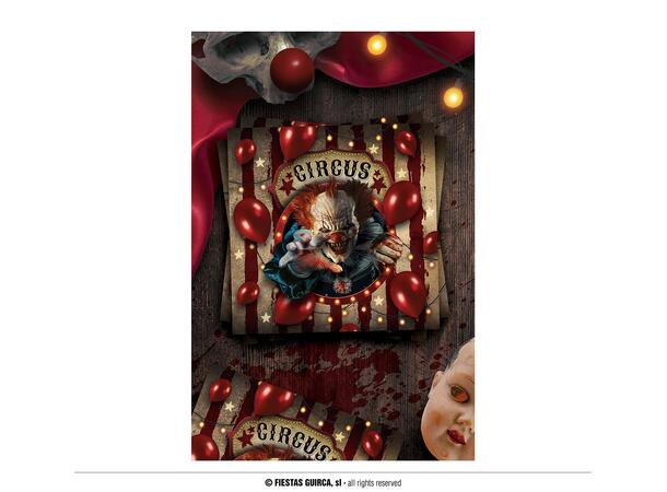 Killer Clown 20 Lunsjservietter - 32x32cm 
