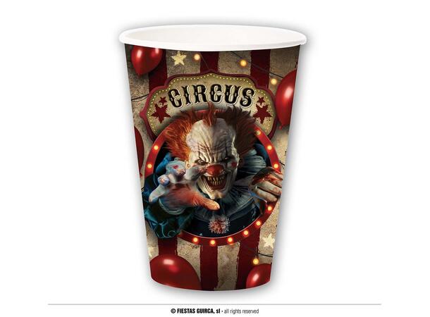 Killer Clown 6 Kopper i papp - 3,55dl 