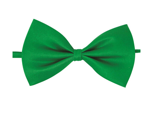 Sløyfe - St. Patricks day - Grønn 1 Tversoversløyfe - 11cm 