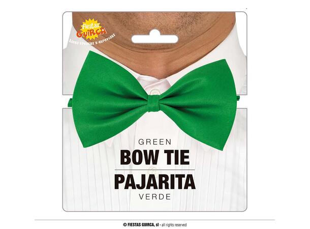 Sløyfe - St. Patricks day - Grønn 1 Tversoversløyfe - 11cm 
