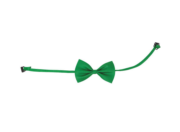 Sløyfe - St. Patricks day - Grønn 1 Tversoversløyfe - 11cm 