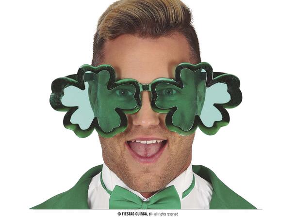 Store briller - St.Patricks day 1 Par briller i plast - 27cm 