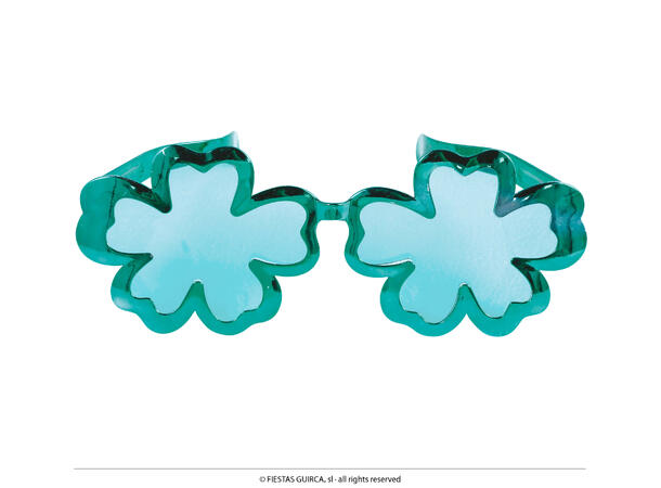 Store briller - St.Patricks day 1 Par briller i plast - 27cm 