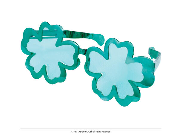 Store briller - St.Patricks day 1 Par briller i plast - 27cm 