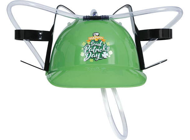 Ølhjelm - St. Patricks Day 1 Hjelm i plast m/ølholder 