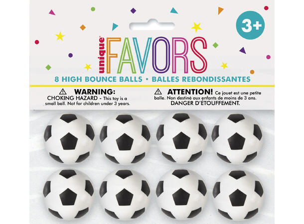 3D Fotball 8 Sprettballer - Fotball 