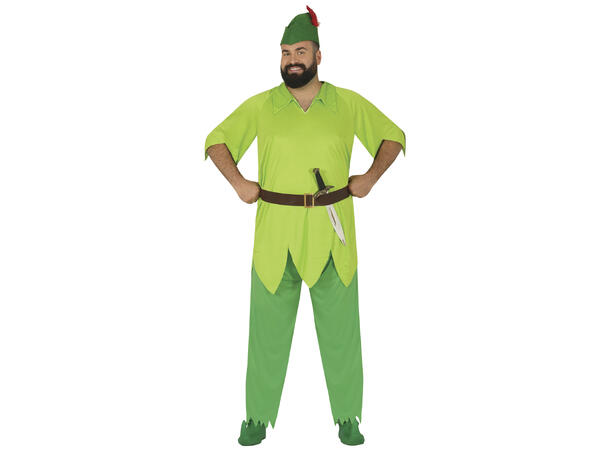 Archer - Robin Hood 1 Herrekostyme - Str 56-58 (XXL) 