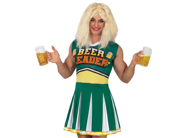 Beer - Cheerleader - Kjole 1 Herrekostyme - Str 48-50 (M) 